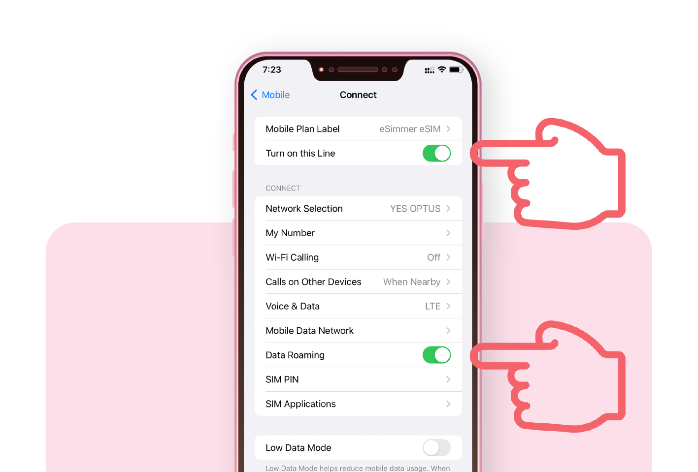 How to Install an eSIM Step 3