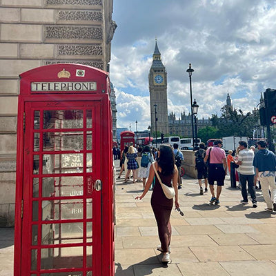 Street View Looking Towards Big Ben London