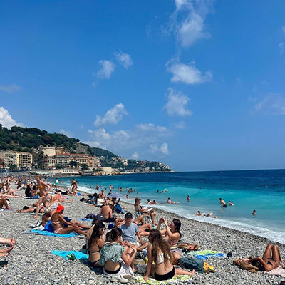 Beach on the French Riviera